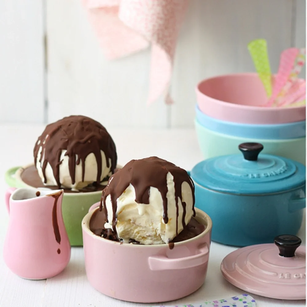 NWT Le Creuset Pink Pastel Mini Cocotte